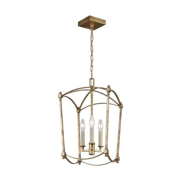 Thayer 3 Light Pendant - Antique Gild