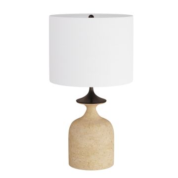 Bridgeport 1 lt Table Lamp - Sand & English Bronze