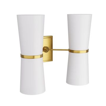 Inwood 4 lt Wall Light - Antique Brass