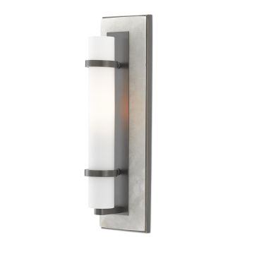 Bruneau 1 lt Wall Light - Natural / White / Oil Rubbed Bronze