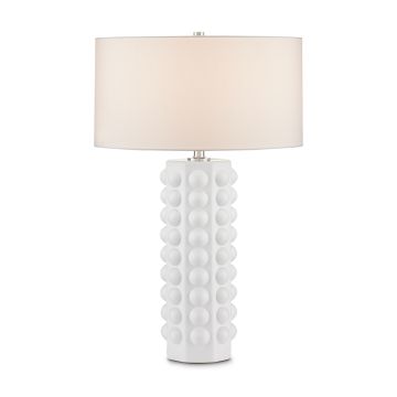 Cassandra 1 lt Table Lamp - Matte White