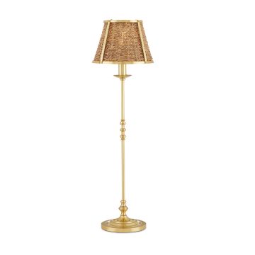 Deauville 1 lt Table Lamp - Polished Brass