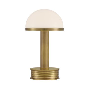 Promenade Brass Cordless Table Lamp