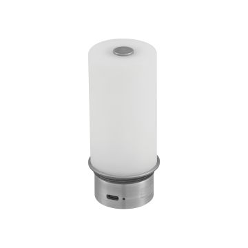 Brushed Nickel Rechargeable LED Bulb
