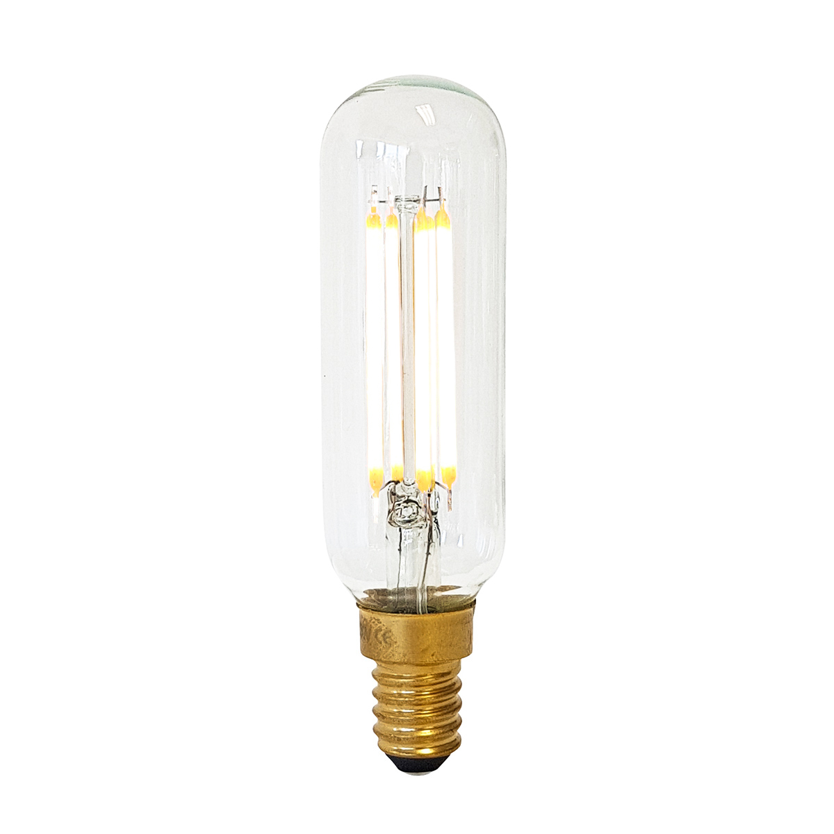 Tubular LED E14 Lamp - Clear Glass
