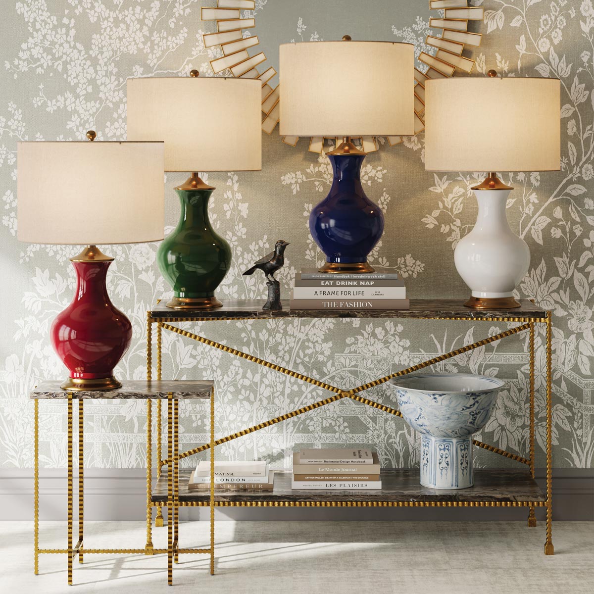 LUXURY TABLE LAMPS FROM QUINTIESSE